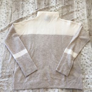 Tahari cashmere turtleneck sweater.